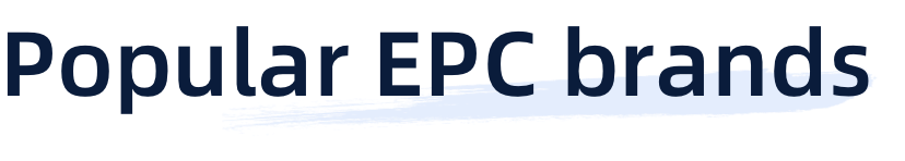Popular EPC brands
